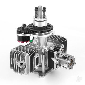 Stinger Engines 70cc Petrol 2-Stroke Twin Cylinder RC Engine w/ Electric Start