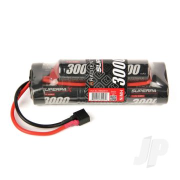 Radient NiMH Battery 9.6V 3000mAh SC 6-2 Hump Pack Deans HCT T-style Connector Plug