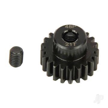 Radient Pinion Gear, 48P, Steel 21T 