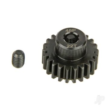 Radient Pinion Gear, 48P, Steel 22T 