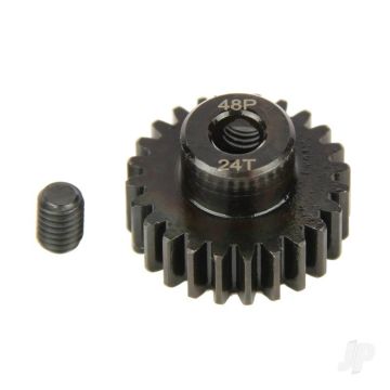 Radient Pinion Gear, 48P, Steel 24T 