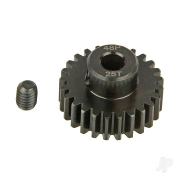 Radient Pinion Gear, 48P, Steel 25T 