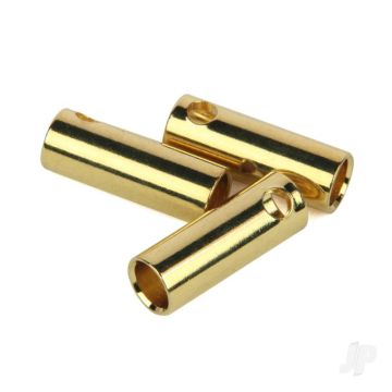 Radient Bullet Connectors, 5mm Female (3 pcs) 