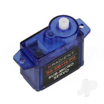 Radient RS-SM116-PG Sub-Micro Servo 8g Analog