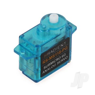 Radient RS-SM118-PG Sub-Micro Servo 6g Analog