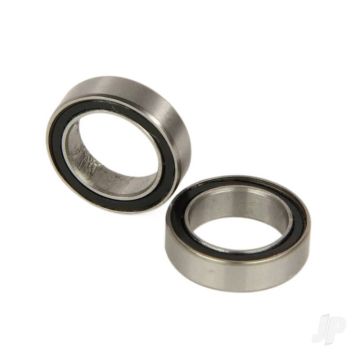 Radient Bearings, 10x15x4mm, Rubber Sealed (2 pcs) 