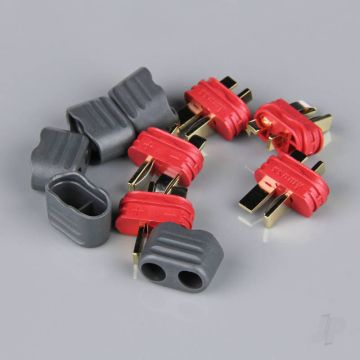 Radient Deans Male with Cap Ends (ESC End) (5 pcs) 