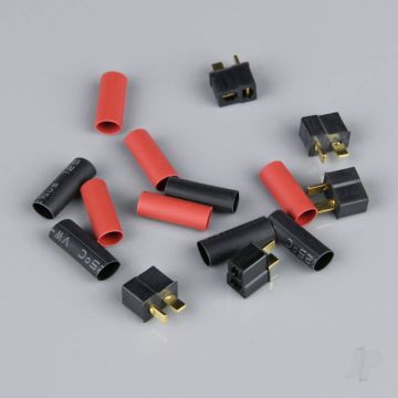 Radient Mini Deans Female including Heat Shrink (Battery End) (5 pcs) 