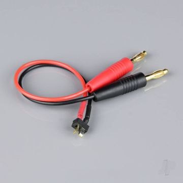 Radient Charge Lead, 4mm Bullet to Mini Deans Male, 18AWG, 150mm (ESC End) 