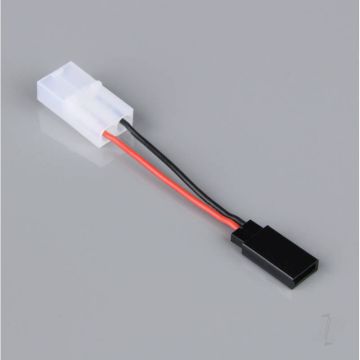 Radient Battery Adapter, Tamiya Female to Rx (Fut-J) Female, 20AWG 