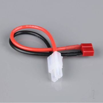 Radient Battery Adapter, Deans (HCT) Female to Tamiya Male, 14AWG, 100mm 