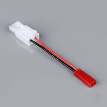 Radient Battery Adapter, Tamiya Male to JST Female, 20AWG 
