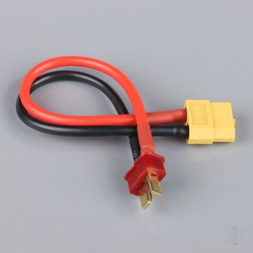Radient Charge Lead, XT60 to Deans Male, 14AWG, 150mm