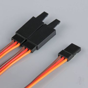 Radient JR HD Y Lead with Clip 150mm 