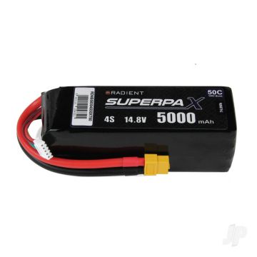 Radient LiPo 4S 5000mAh 14.8V 50C XT60