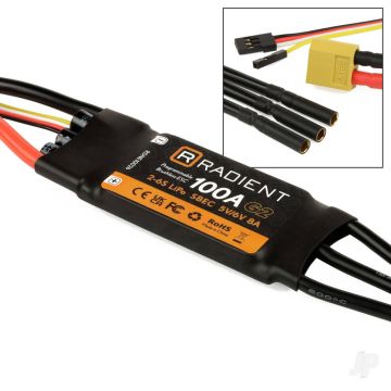 Radient 100A G2 ESC / SBEC (2-6 Cell)