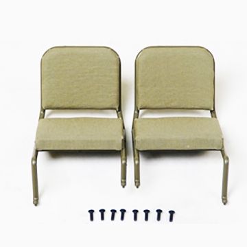Roc Hobby 1:6 1941 Mb Scaler Front Seat Assembly (1 Pair)