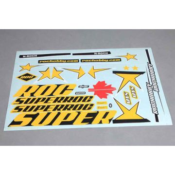 Roc Hobby 1100mm Mxs Decal Sheet