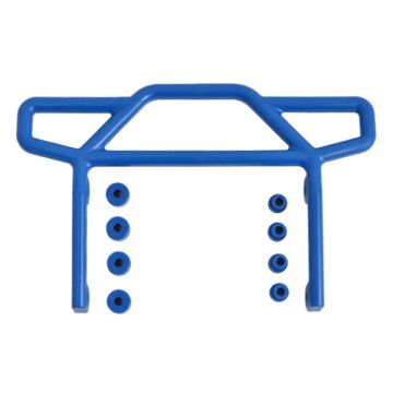 RPM Rear Bumper (Blue) fits Traxxas Electric Rustler 2WD
