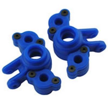 RPM Axle Carriers (Blue) fits Traxxas 1/16 Mini E-Revo/Slash Blue