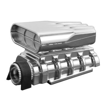 RPM Chrome Mock Intake & Blower Supercharger Set for RC Model Cars