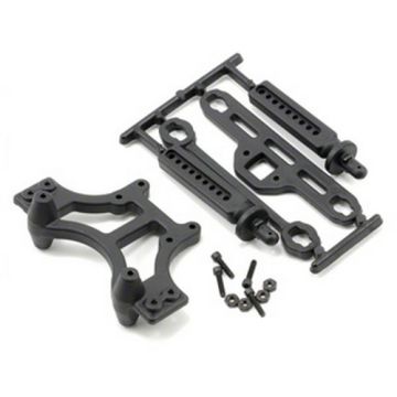 RPM Shock Tower & Mounts (Black) fits Traxxas T-Maxx/E-Maxx