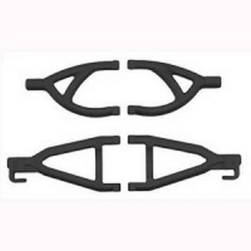 RPM Rear Suspension A-Arms (Black) fits Traxxas 1/16th E-Revo