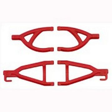 RPM Rear Suspension A-Arms (Red) fits Traxxas 1/16th E-Revo