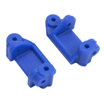 RPM Caster Blocks (Blue) fits Traxxas Stampede/Rustler/Slash/Bandit