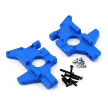 RPM Rear Bulkheads (Blue) fits Traxxas T-Maxx/E-Maxx