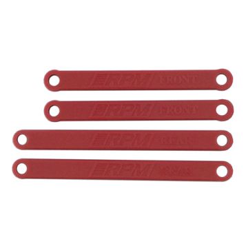 RPM Heavy Duty Camber Link Rustler/Stampede RED