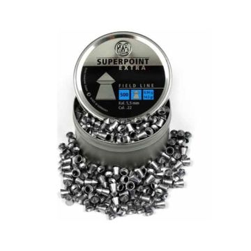 RWS Superpoint Extra .22 (5.5mm) Qty 500 Pointed Pellets for Air Gun / Rifle / Pistol