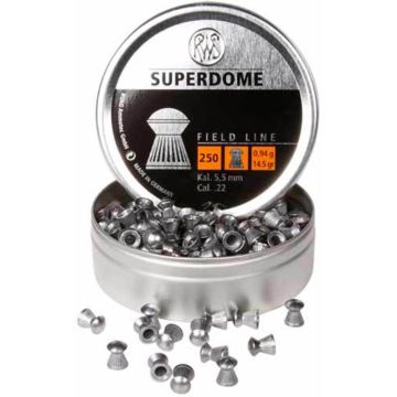 RWS Superdome .22 (5.5mm) Qty 500 Pellets for Air Gun, Rifle, Pistol