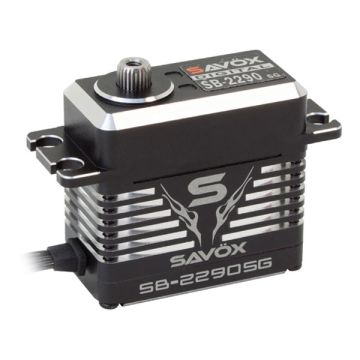 SAVOX SB2290SG HV CNC MONSTER BRUSHLESS SERVO 50KG/0.13s@7.4V