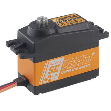 Savox SC-1258TG+ High Torque Coreless Digital Servo 12kg@6.0v