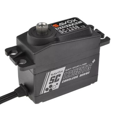 Savox High Torque Coreless Digi Servo 12kg@6.0v Black +