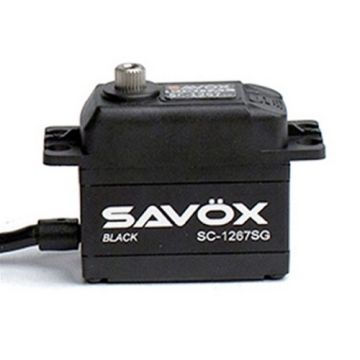 SAVOX SC1267SGB HV BLACK EDITION STANDARD DIGITAL SERVO 21KG@7.4V (LIPO)