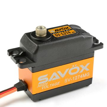 SAVOX SV1274MG HV STANDARD SIZE ULTRA FAST 9KG/0.42@7.4V