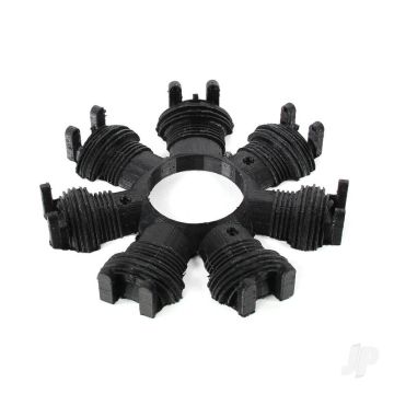 ScaleBitz 1:8 Scale 7-Cylinder Radial Engine 