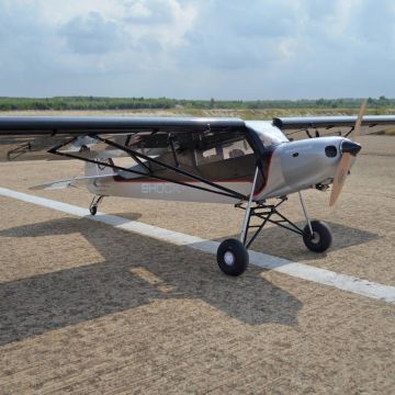 Seagull Shock Cub 38-50cc (102in) (Silver) STOL Bush RC Aeroplane