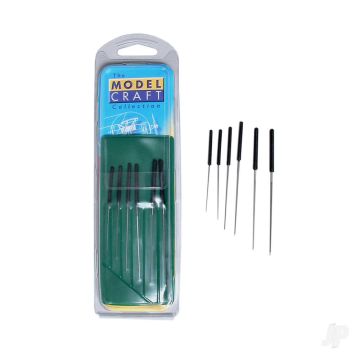 Modelcraft Cutting Broach Set 0.4-1.4mm (PBR2193)