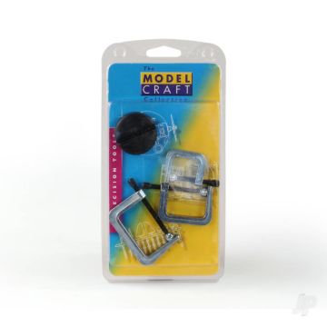 Modelcraft 3 G-Clamps & Magnet (PCl1003)