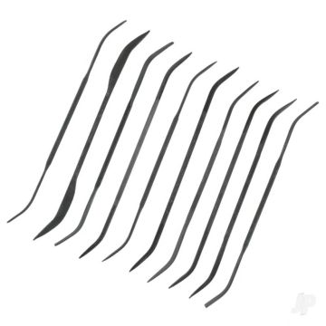 Modelcraft Budget Riffler File (Set of 10) (PFL6003)