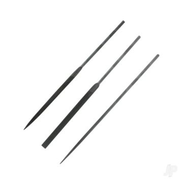 Modelcraft Precision Needle Files (Set of 3) (PKF3443/2)