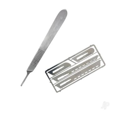 Modelcraft Saw Set No 1 + Scalpel Handle No 3 (PKN0008/K)