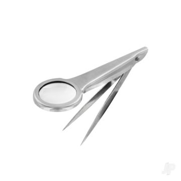 Modelcraft Magnifier Tweezers (PTW1125)