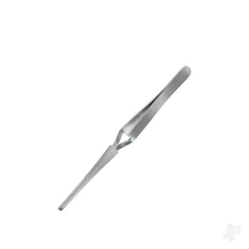 Modelcraft Straight Tip Reverse Action Blunt End Tweezers (160mm) (PTW1126)
