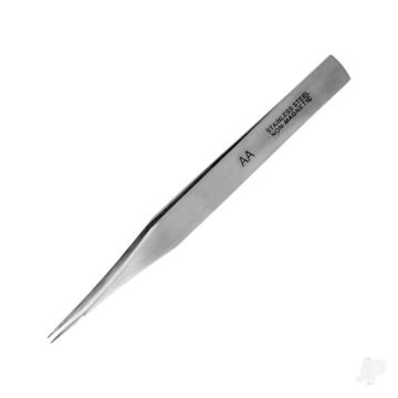 Modelcraft Strong Fine Stainless Steel Tweezers (115mm) (PTW2185/AA)