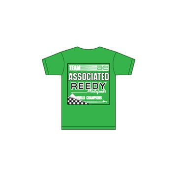 Team Associated/Reedy '80'S T-Shirt - Green Medium