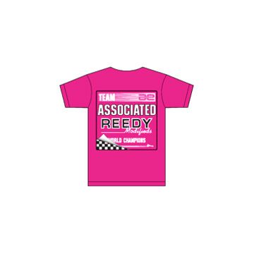 Team Associated/Reedy '80'S T-Shirt - Pink X-Large